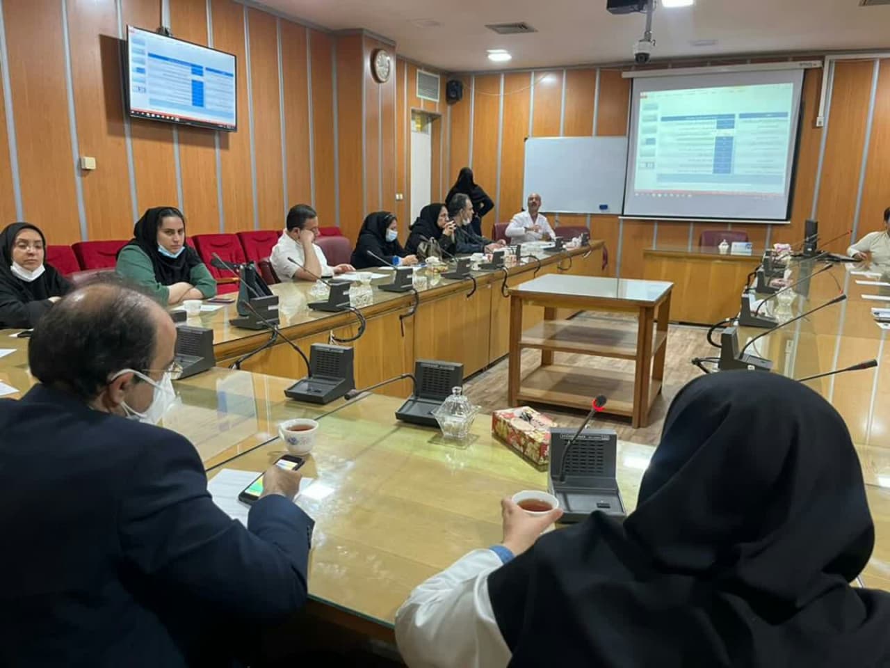 جلسه شواری پژوهشی مرکز تحقیقات بالینی شهید صدوقی